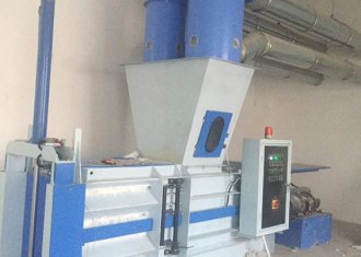 High quality auto type dust baling machine