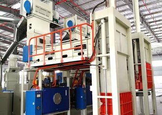 Vertical Auto baling machine