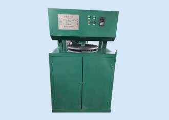Flocking cutting machine disc type