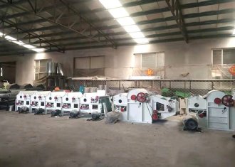 Used Denim waste recycling machine