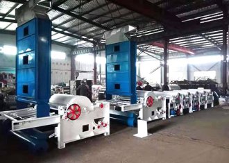 Banian fiber recycling machine 2+5 roller