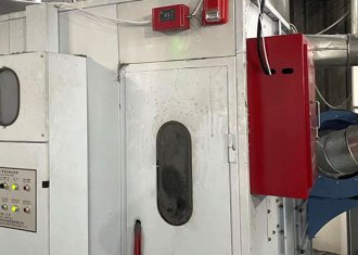 Spark detector for dust filter