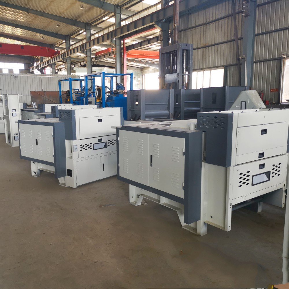 Hard waste recycling machine production line