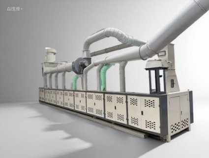 New textile waste recycling production line  helps promote green and circular development in the textile industry