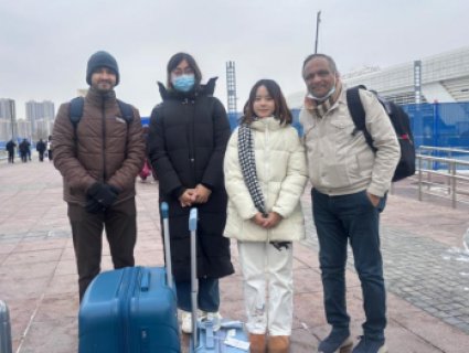 Sharp Tools Break Through, Jointly Weaving a New Chapter — Indian Customers Collaborate to Introduce Specialized Polyester and Aramid Fiber Cutting Machines, Empowering the Upgrading of High-Performance Fiber Industry